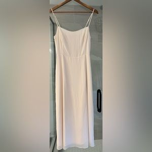 Cream Wilfred Aritzia dress